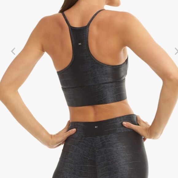 Koral Norah Infinity Sports Bra in Navy Caiman BNWT - Picture 3 of 6